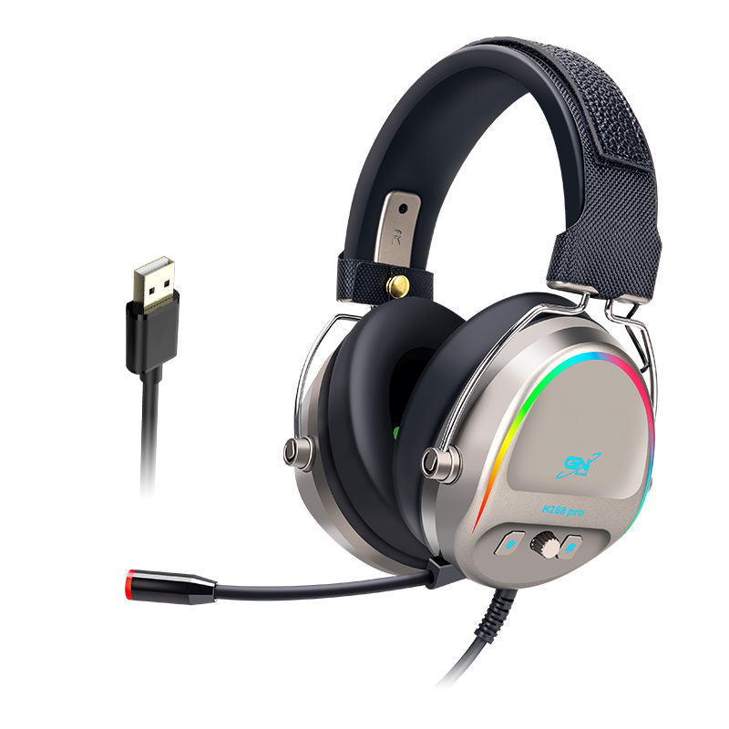 RGB USB Gaming Headset With Microphone