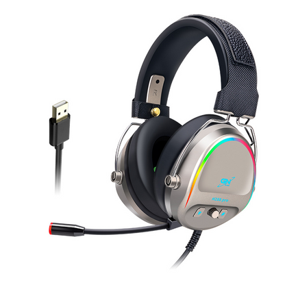 RGB USB Gaming Headset With Microphone