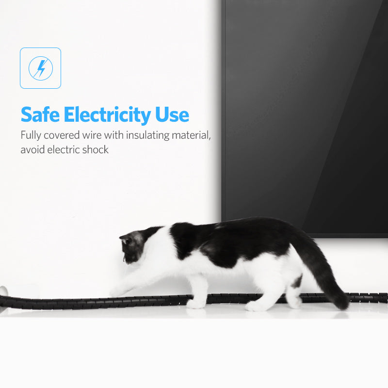 UGREEN Cable Management Sleeve for Organizing Wires