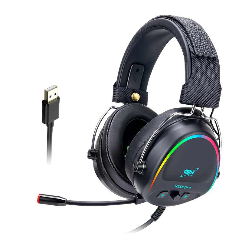 RGB USB Gaming Headset With Microphone